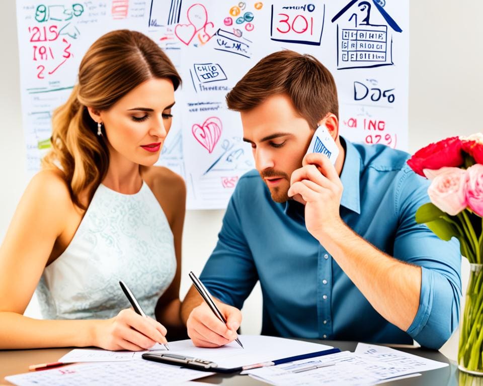Hoe een financieel plan op te stellen voor je huwelijksdag