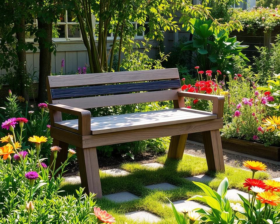 Tuinbanken met ingebouwde koelbox