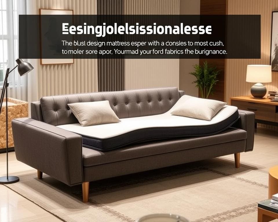 ergonomisch design slaapbank