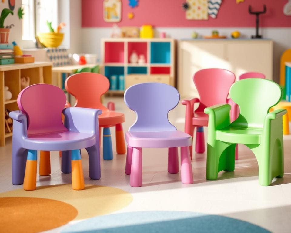 verstelbare stoelen voor kinderen